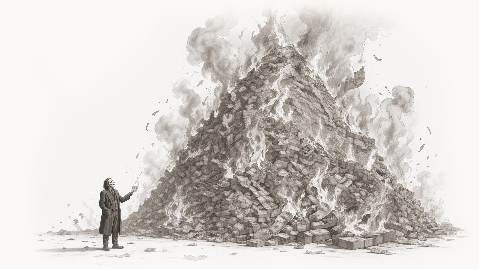 Reputation by burn diagram