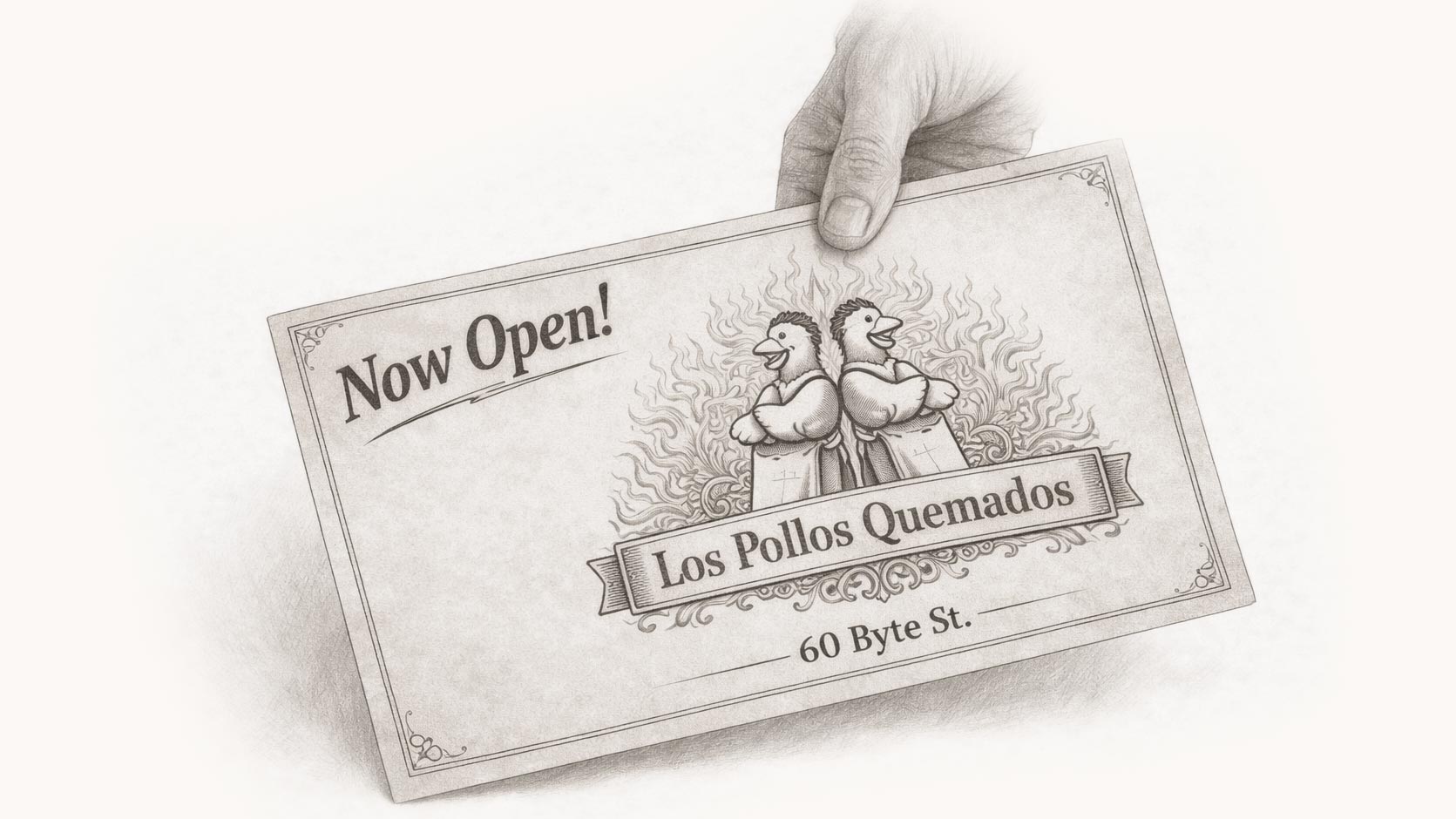 Open for business diagram