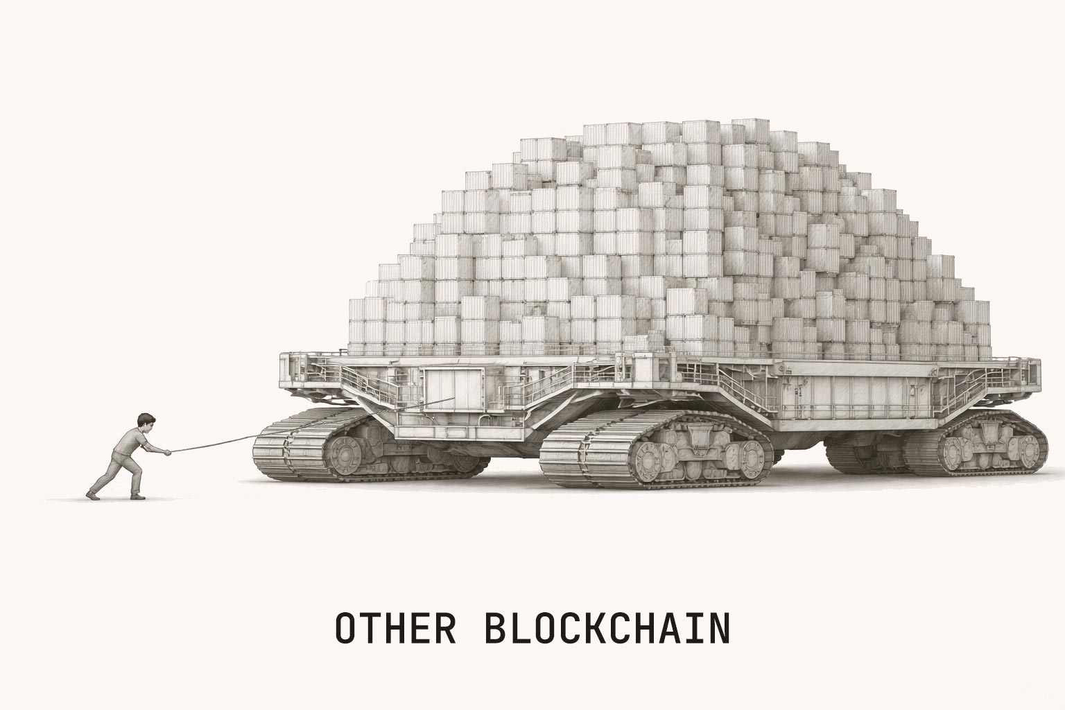 Agent using other blockchains diagram