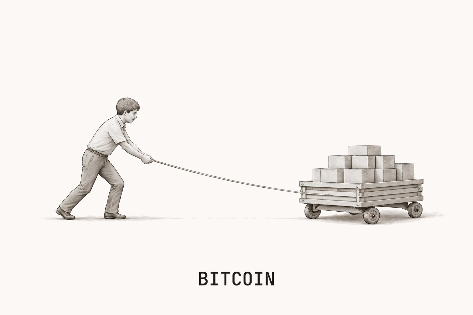 Agent using Bitcoin diagram