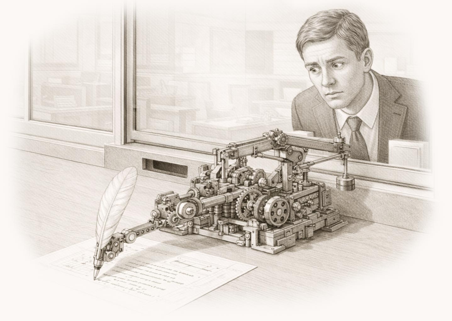 Sentence mining teller diagram